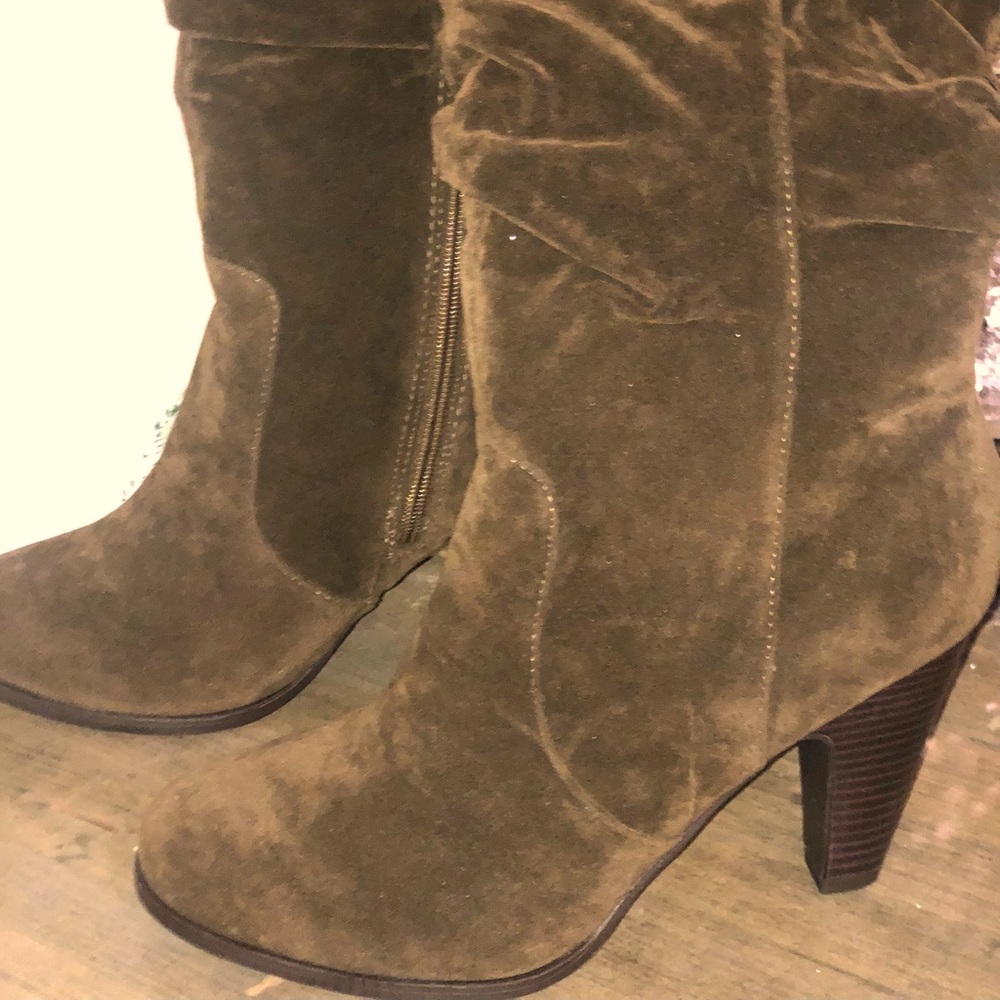 Olive Green Boot